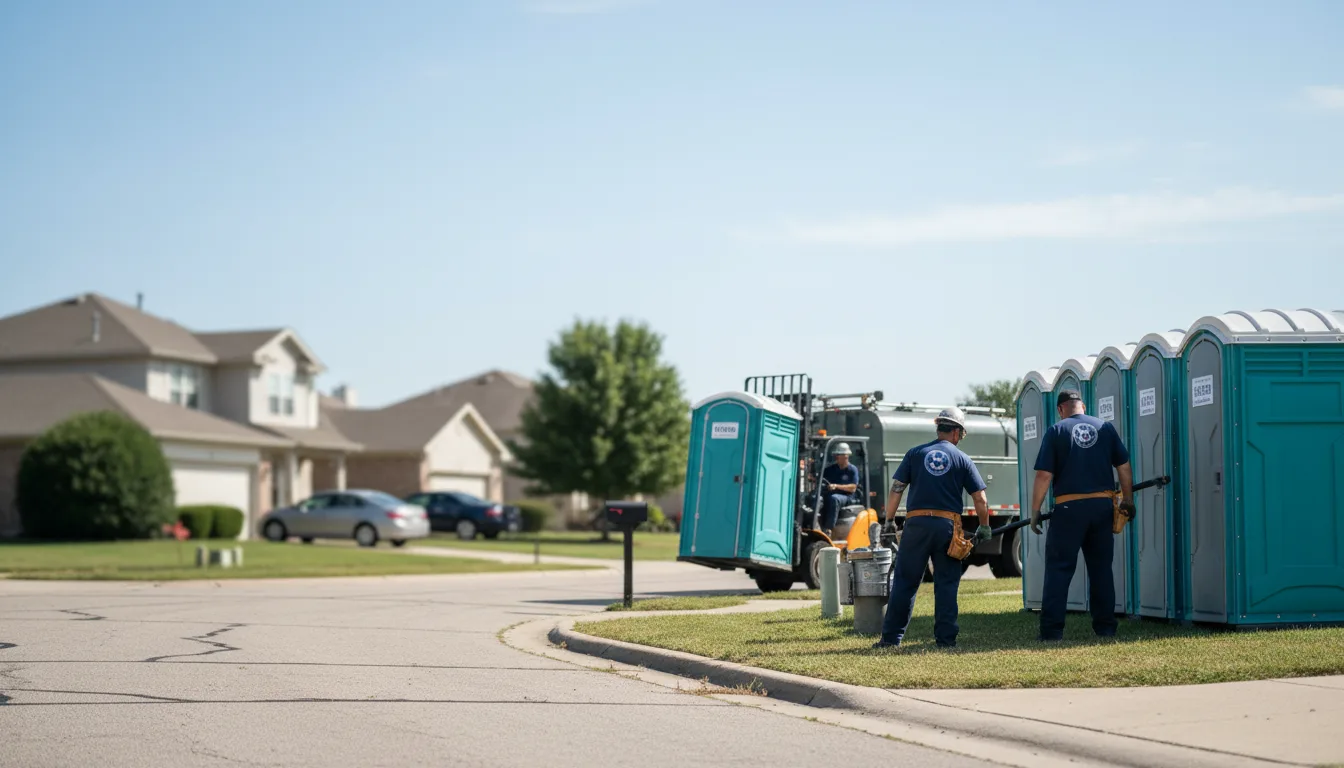 Porta Potty Rental in Fiatt, IL near me